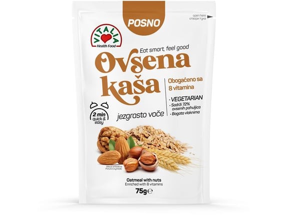 Vitalia Ovsena kaša jezgrasto voće 75gr