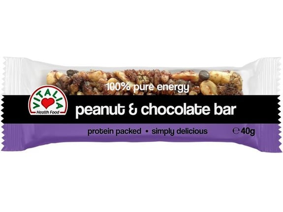 Vitalia Nuts bar kikiriki i crna čokolada 40 gr