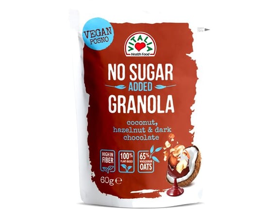 Vitalia Musli Granola crna čokolada kokos i lešnik 60 gr