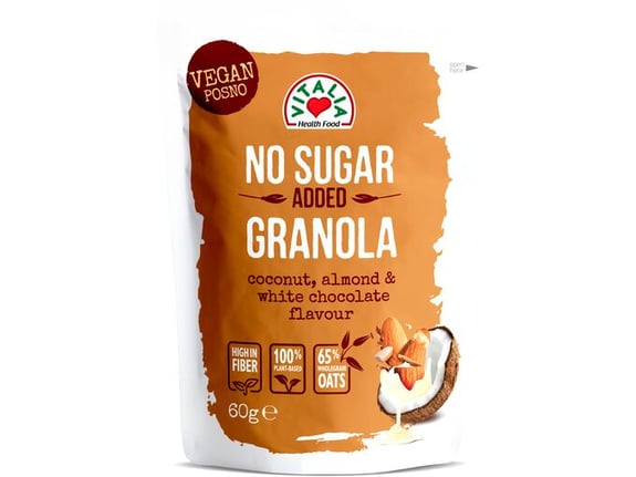 Vitalia Musli Granola bela čokolada kokos i badem 60gr