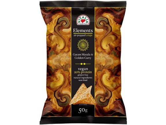 Vitalia Ekstrudirani čips Kari & garam masala 50g