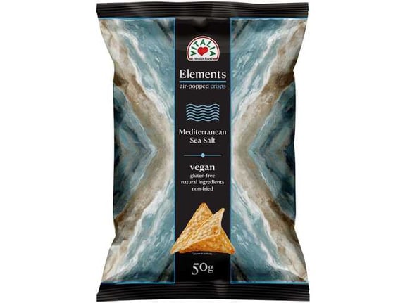 Vitalia Ekstrudirani čips Mediteranska so 50g