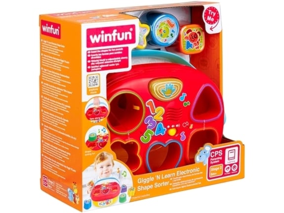 Win Fun Igračka za sortiranje oblika Giggle 230201-NL