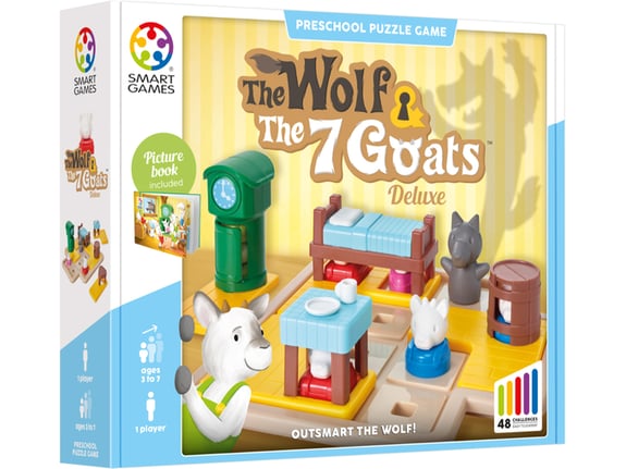 SmartGames Logička igra The Wolf and the 7 goats Deluxe SG 027