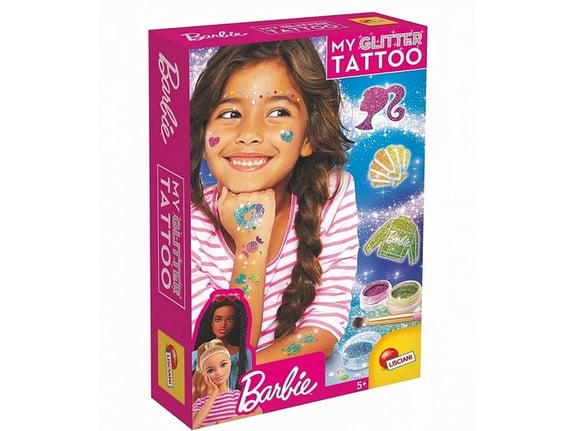 Barbie Kreativni set Glitter Tattoo 100958