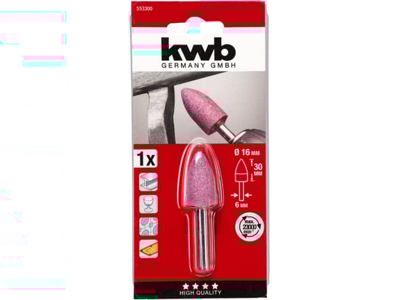 Kwb Cilindrični brusni kamen-špicast 16x32 | SB