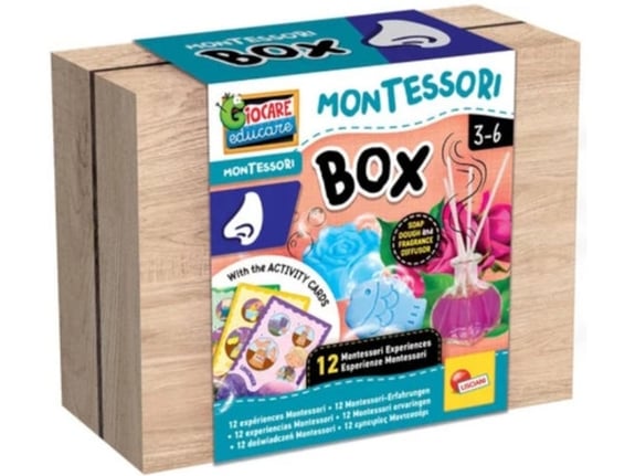 Lisciani Kutija čulo mirisa Montesori kutija 105458