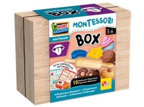 Lisciani Kutija čulo ukusa Montesori kutija 105472