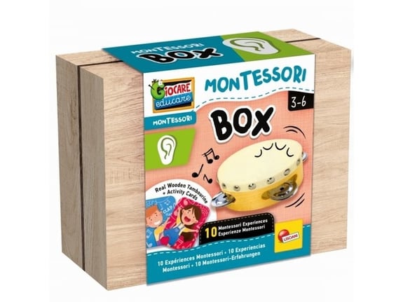 Lisciani Kutija čulo sluha Montesori kutija 105489