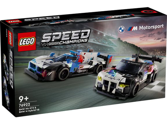 LEGO Trkački automobili BMW M4 GT3 i BMW M Hybrid V8 76922