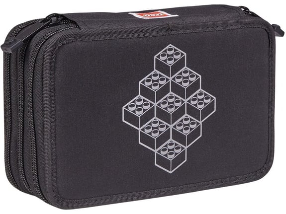 LEGO Iconic troslojna pernica bez pribora: Kockice