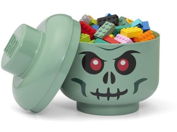LEGO Glava za odlaganje Zeleni skeleton