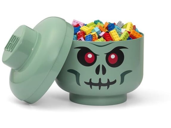LEGO Glava za odlaganje Zeleni skeleton