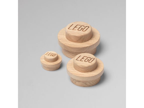 LEGO Drvene kuke za kačenje od hrastovine 3 komada