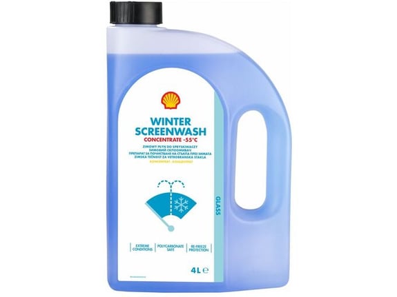 Shell Zimska tečnost za stakla Winter screenwash koncentrat 4L