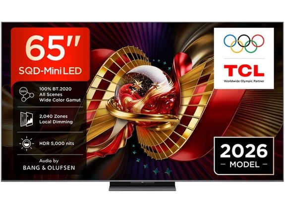 TCL Televizor 65C8L 65" 164cm 4K Ultra HD SQD-Mini LED Smart Google TV