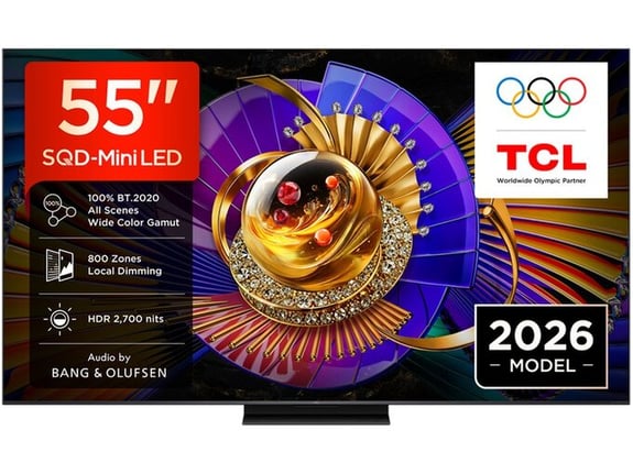 TCL Televizor 55C7L 55" 139cm 4K Ultra HD SQD-Mini LED Smart Google TV