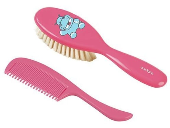 BabyOno Četka i češalj prirodna dlaka