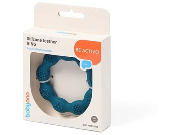 BabyOno Silikonska glodalica Ring