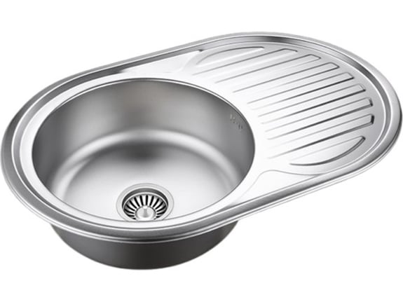 Quadron Ugradna sudopera Tom 211 SteelQ + oceđivač + ručni sifon HD211SAT7750