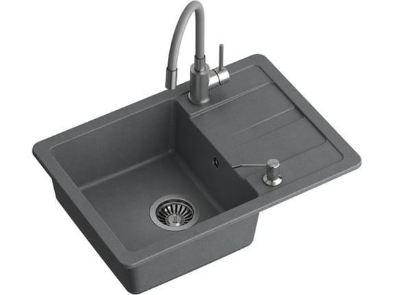 Quadron Set sudopera, slavina, dozator i sifon Ready smart TQ6244RSSZ