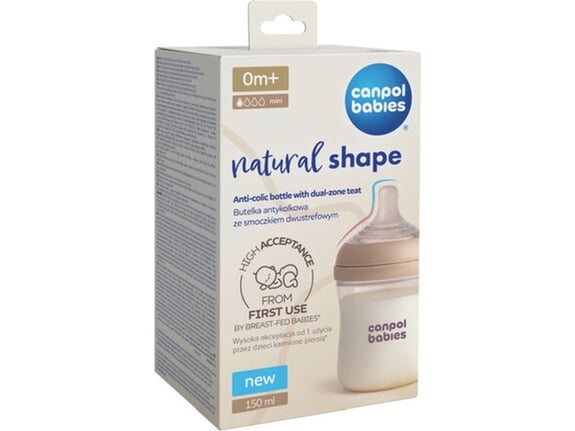 Canpol Babies Flašica Antikolik dual zone 150ml Natural 35/400