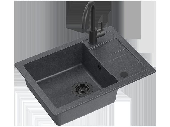 Quadron Set sudopera i slavina TQ6244GSBLM