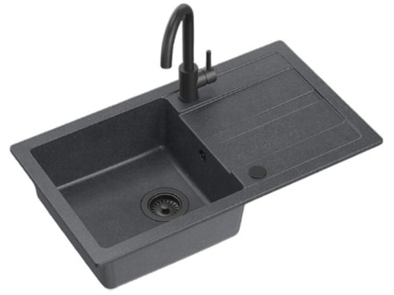 Quadron Set sudopera i slavina Go max TQ7744GMBLM