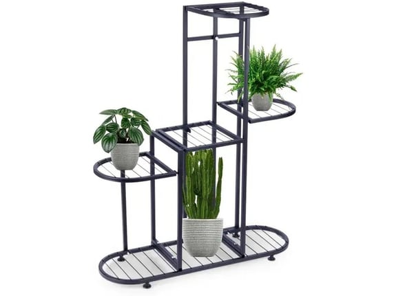 Vilde Metalna polica za cveće sa 5 nivoa 569815 84.5cm