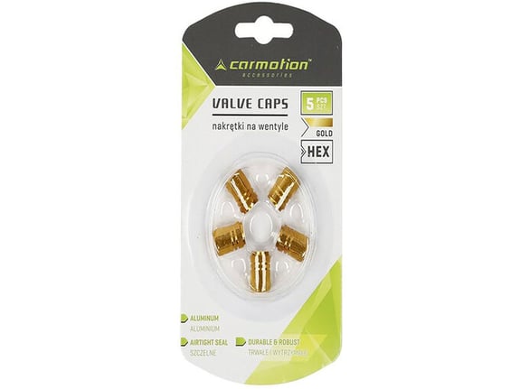 Carmotion Kapice ventila aluminijumske 5kom