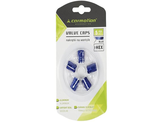Carmotion Kapice ventila aluminijumske 5kom
