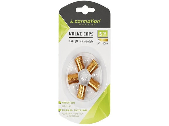 Carmotion Kapice ventila aluminijumske 5kom