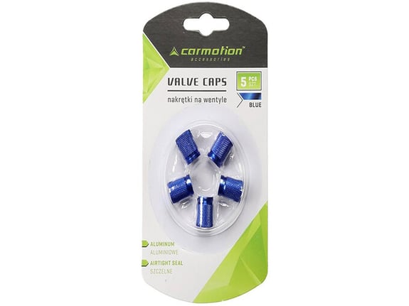 Carmotion Kapice ventila aluminijumske 5kom