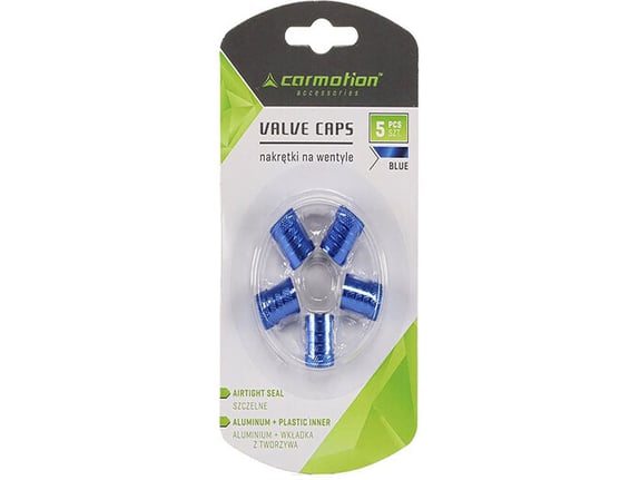 Carmotion Kapice ventila aluminijumske 5kom