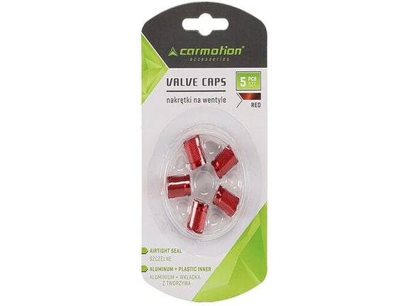 Carmotion Kapice ventila aluminijumske 5kom