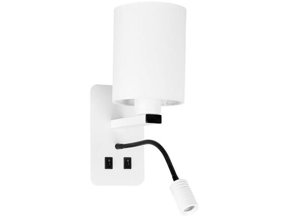 Zidna lampa Magnum 1x40W E27+3W LED