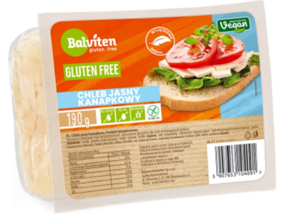 Balviten Beli hleb bez glutena 190gr