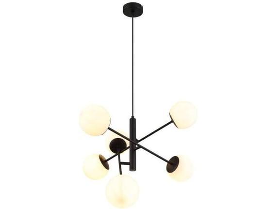 Rabalux Luster Meduza sa staklenim kuglama 6xE14 G45 R58cm