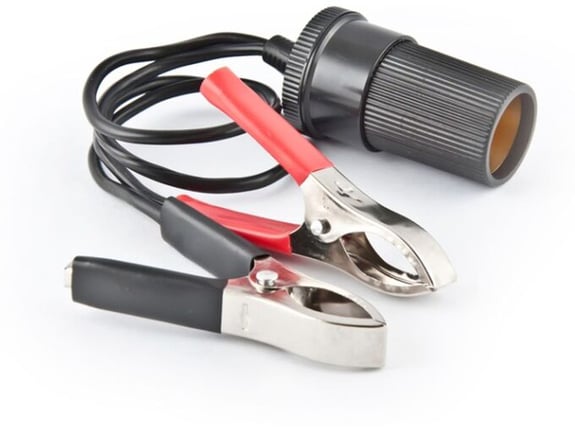 Storm Auto upaljač adapter sa 2 krokodil štipaljke