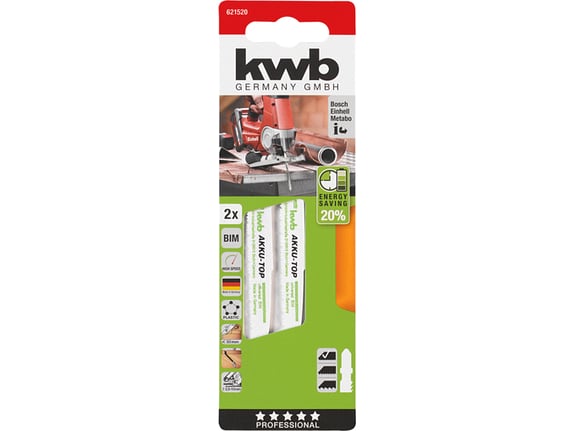 Kwb List za ubodnu testeru 80x57 2/1 | SB BiMetal Energy saving