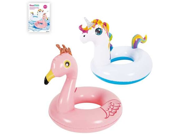 Šlauf u obliku Flaminga i Unicorna 55 cm