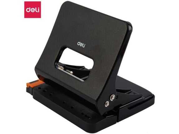 Deli Bušač za papir lako bušenje- 25 Lista E0142 Black