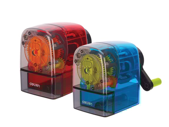 Deli Rezač za olovke rotacioni od ABS sa automatskim izbacivanjem olovke ER10800