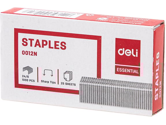 Deli Municija za heft mašinu 24/6 E0012N