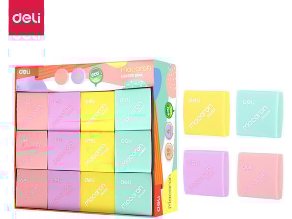 Deli Gumica Macaron 35x35x11mm E3044