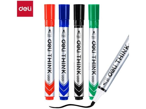 Deli Marker za belu tablu Set 1/4 EU00101