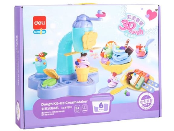 Deli Masa za modeliranje 3D Set Sladoled 67805