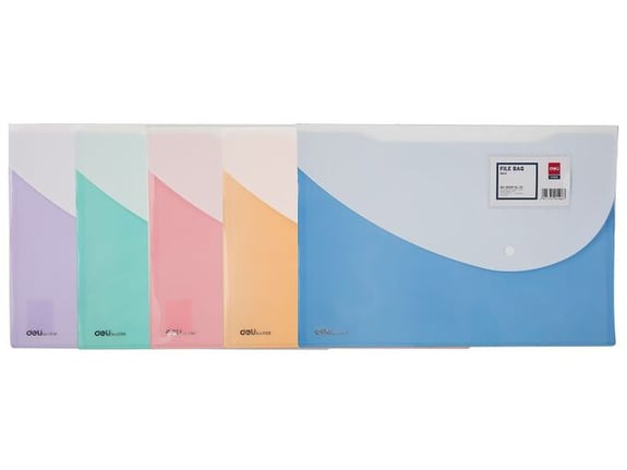 Deli Fascikla / Koverta za dokumenta FC Macaroon sa dve pregrade E5506