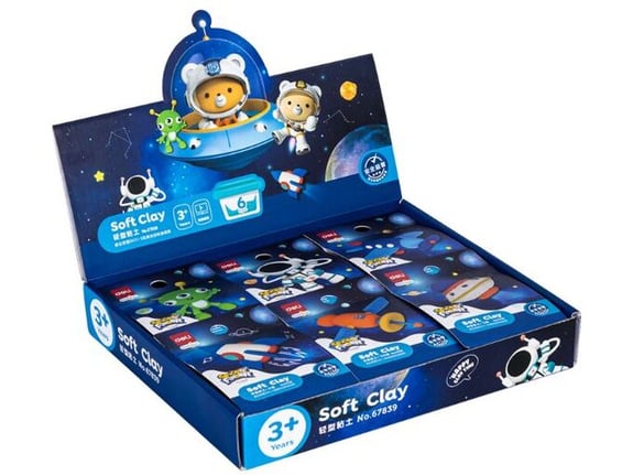 Deli Masa za modeliranje tematski mix Svemir 67839