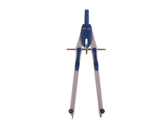 Deli Šestar metalni sa razmernikom EG30994